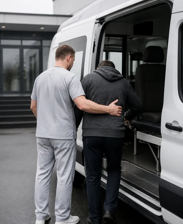 Организация медтранспортировки в Электростали от 5065 р. | Медзона