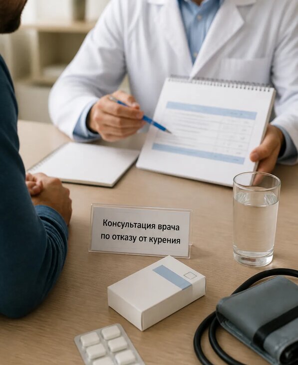 Консультация врача по отказу от курения для взрослых в Электростали